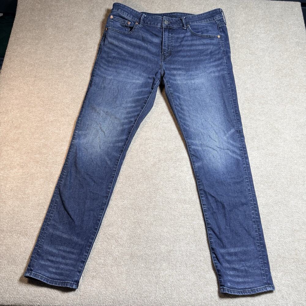 American Eagle AirFlex+ Athletic Skinny Jeans — 36x32 (Actual 31") Dark GUC